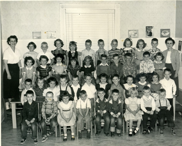 Hobson Kindergarten 1954